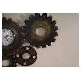 Metal Gears Wall Clock