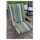 Patio Dining Set With Table, 4 Chairs & Umbrella