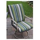 Patio Dining Set With Table, 4 Chairs & Umbrella