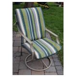 Patio Dining Set With Table, 4 Chairs & Umbrella