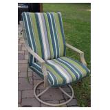 Patio Dining Set With Table, 4 Chairs & Umbrella