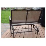 2-person Outdoor Patio Glider Bench