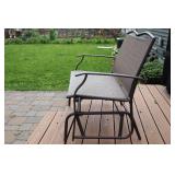 2-person Outdoor Patio Glider Bench
