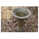 Concrete Bird Bath