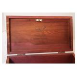 Lane Wooden Box & Carved Trinket Box Mixed Lot
