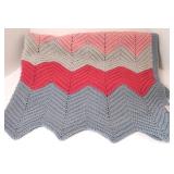 Handmade Crochet Afghan by Norma Leeton