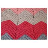 Handmade Crochet Afghan by Norma Leeton
