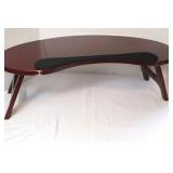 Levenger Kidney Shaped Desk Table 31 X 16 X 10 in