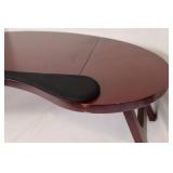 Levenger Kidney Shaped Desk Table 31 X 16 X 10 in