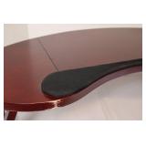 Levenger Kidney Shaped Desk Table 31 X 16 X 10 in