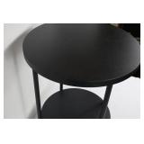 Modern Two-tier Round Table 18" Round