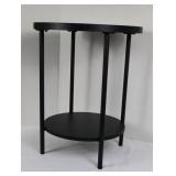Modern Two-tier Round Table 18" Round