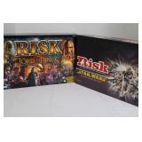 Risk Lord of the Rings Trilogy Edition & Star Wars Clone Wars Mixed Lot