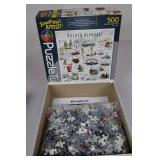 Mixed Puzzle Lot - Ravensburger, Oceania, Duluth Alphabet, Cra-Z-Art & More