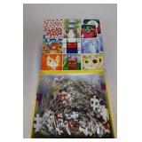 Mixed Puzzle Lot - Ravensburger, Oceania, Duluth Alphabet, Cra-Z-Art & More