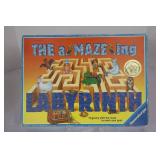 Vintage Board Game Lot - Battleship, Rummikub, Labyrinth & Yahtzee