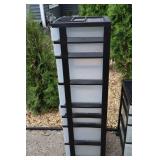 Plastic Drawer Storage Towers (Lot of 2)