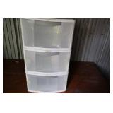 Plastic Storage Drawers 16 X 19.5 X 9.5 in