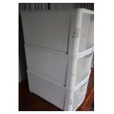 Plastic Storage Drawers 16 X 19.5 X 9.5 in