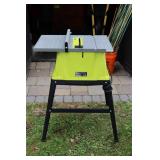 Ryobi 10" 15A Table Saw with Rip Fence & Accessories