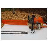 Stihl 029 Super Chainsaw With 22" Bar, Extra Chain & Leg Protection