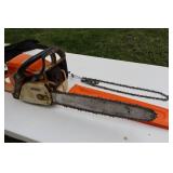 Stihl 029 Super Chainsaw With 22" Bar, Extra Chain & Leg Protection