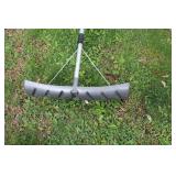 Snow Pusher With Telescoping Handle
