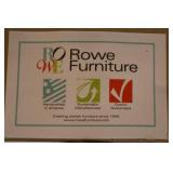 Modern Gray Rowe Furniture Sofa