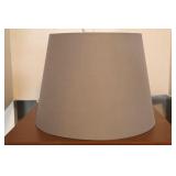 Gray Drum Hanging Lamp