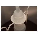 Gray Drum Hanging Lamp