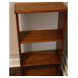 Wood Open Bookshelf