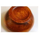 Hand-Carved Wooden Bowl