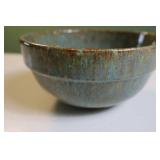 Handmade Ceramic Bowl Blue Speckled Glaze
