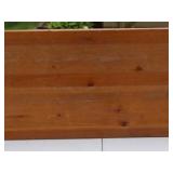 Wooden 8-Compartment Mudroom Rack