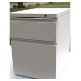 20 in Metal Drawer File Cabinet With 2 Drawers