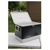 Vintage Coleman Steel-Belted Green Ice Chest Cooler