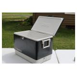 Vintage Coleman Steel-Belted Green Ice Chest Cooler