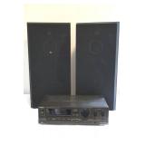 Technics SA-GX130 Receiver and Speakers