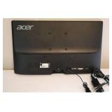 LG 27" & Acer Computer Monitors Mixed Lot (3)
