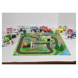 Melissa & Doug Wooden City Playset