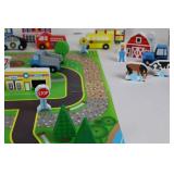Melissa & Doug Wooden City Playset