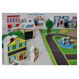 Melissa & Doug Wooden City Playset