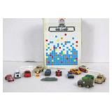 FunRise Micro Action Air Base Toy Set With 12 Vehicles, Ramp & Barriers