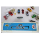 FunRise Micro Action Air Base Toy Set With 12 Vehicles, Ramp & Barriers