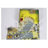 FunRise Micro Action Air Base Toy Set With 12 Vehicles, Ramp & Barriers