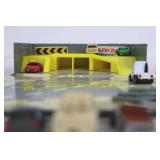 FunRise Micro Action Air Base Toy Set With 12 Vehicles, Ramp & Barriers
