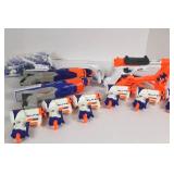 Nerf Sharpsfire, Disruptor & Triad EX-3 Blasters Mixed Lot With Darts
