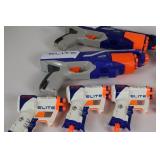 Nerf Sharpsfire, Disruptor & Triad EX-3 Blasters Mixed Lot With Darts