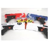 Nerf Rival Kronos XVIII-500 Blasters With Ammo (Lot of 4)