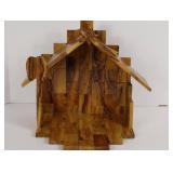 Handcarved Bethlehem Olive Wood Nativity Scene